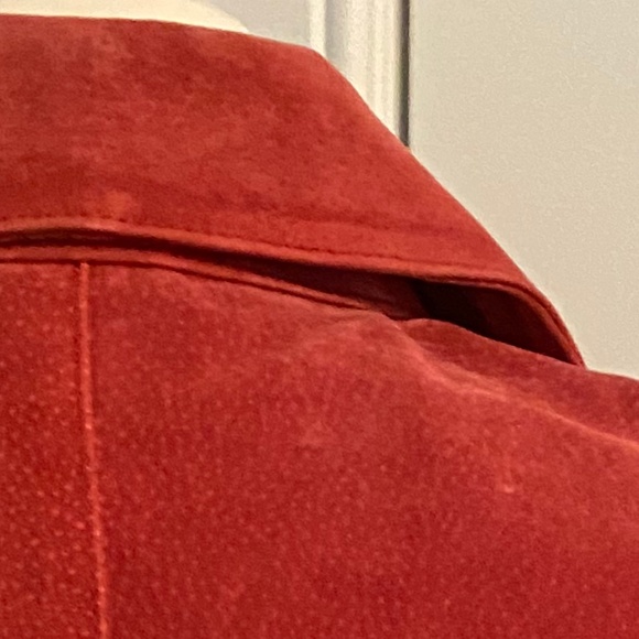 Red Suede Jacket - Picture 11 of 13